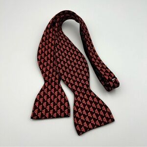 Virginia Tech 100% Silk Bow Tie Hokies VT Logo College Self-Tie Rivetz of Boston